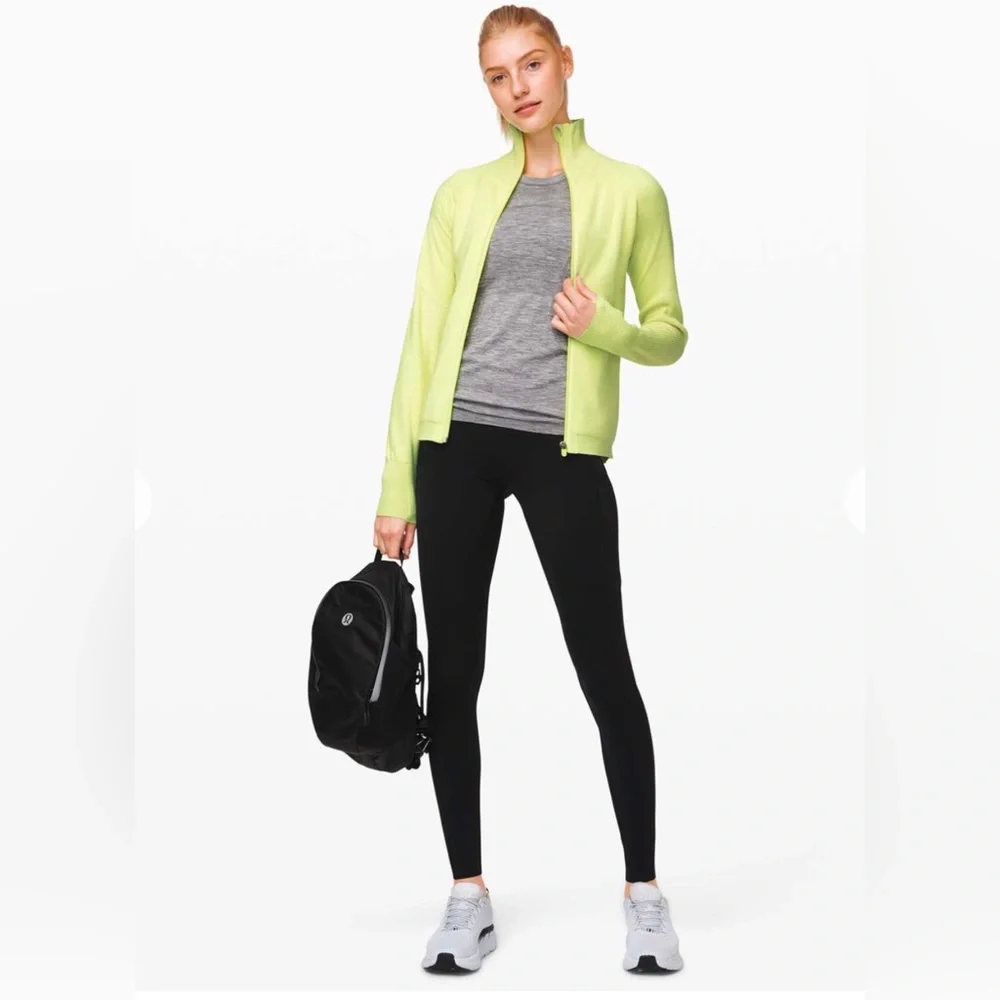 lululemon Jacket Merino Wool Blend Sweat Success